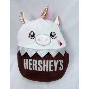 New Squishmallows Valentine's Sofia Hershey's Kiss Scented Plush Toys 12 Unicorn